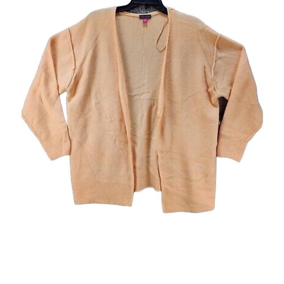 NWT Vince Camuto open front cárdigan lovely soft apricot color size small 329 - Picture 4 of 9